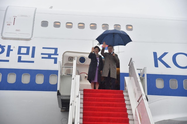 President of the Republic of Korea has ended his visit to Uzbekistan