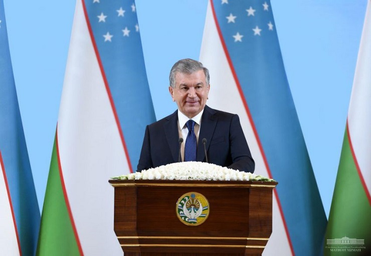 SHAVKAT MIRZIYOYEV : O‘ZBEK TILI XALQIMIZ UCHUN MILLIY O‘ZLIGIMIZ VA MUSTAQIL DAVLATCHILIK TIMSOLI, BEBAHO MA'NAVIY BOYLIK, BUYUK QADRIYATDIR