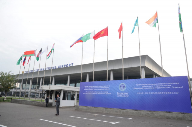 Kyrgyzstan's Prime Minister and Tajikistan's Prime Minister arrives in Tashkent