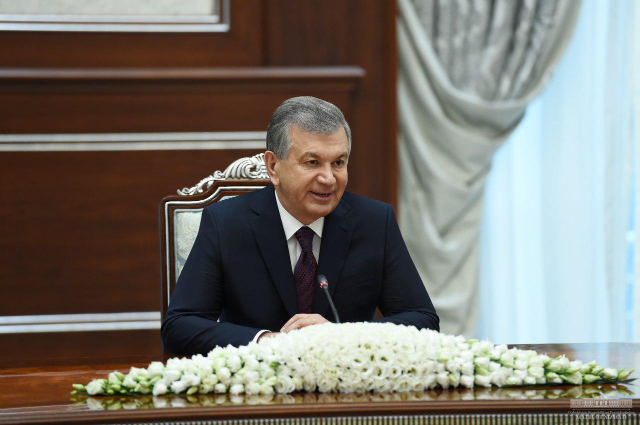 ПРЕЗИДЕНТ РЕСПУБЛИКИ УЗБЕКИСТАН ПРИНЯЛ РУКОВОДИТЕЛЕЙ СПЕЦСЛУЖБ СТРАН СНГ