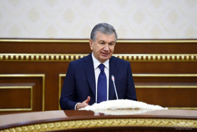 SHAVKAT MIRZIYOYEV RECEIVES TATARSTAN DELEGATION