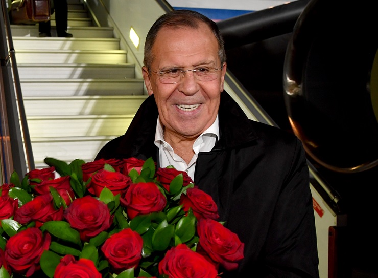 СЕРГЕЙ ЛАВРОВ ПРИБЫЛ В ТАШКЕНТ