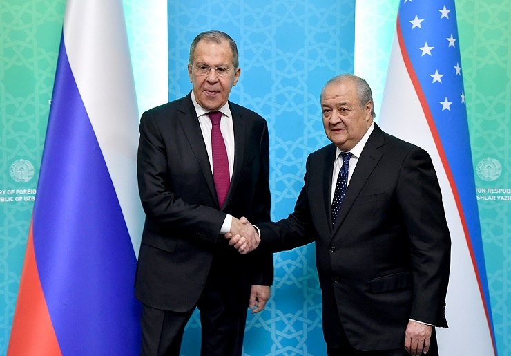 O‘ZBEKISTON TASHQI ISHLAR VAZIRLIGIDA SERGEY LAVROV BILAN MUZOKARALAR BO‘LIB O‘TMOQDA - FOTOREPORTAJ