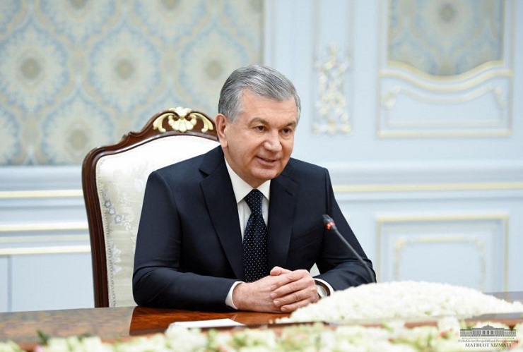 O‘ZBEKISTON PREZIDENTI SERGEY LAVROVNI QABUL QILDI