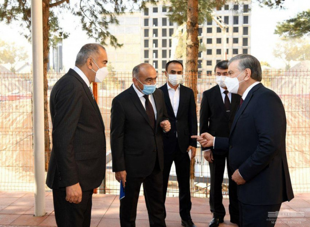 President becomes familiar with IT Park construction
