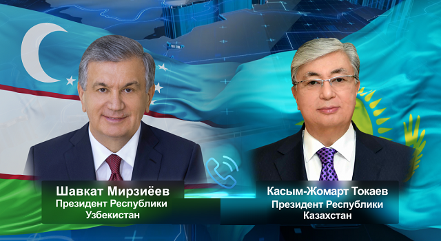 Президент Узбекистана поздравил по телефону Президента Казахстана с днем рождения