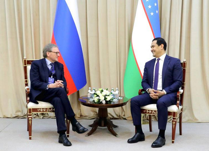 Deputy Prime Minister of Uzbekistan meets with the Presidential Commissioner for the Protection of Entrepreneurs' Rights of Russia
