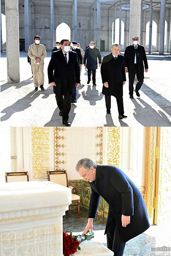 The President of Uzbekistan visited the mausoleum of Imam Bukhari