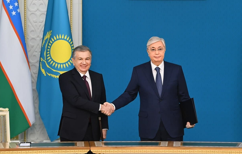 The Presidents of Uzbekistan and Kazakhstan exchanged congratulations on the Victory Day in World War II