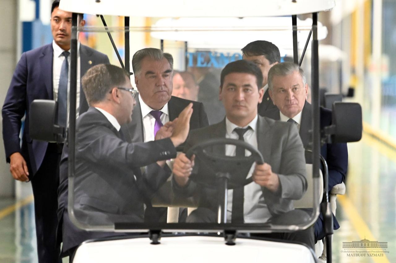 Uzbekistan, Tajikistan Presidents visit the Technopark