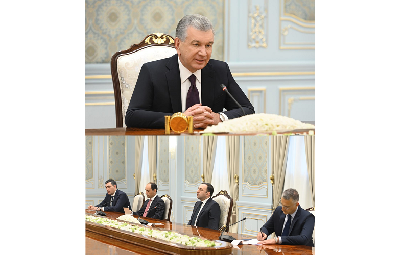 President of Uzbekistan, Prime Minister of Georgia discuss ways of enhancing practical cooperation