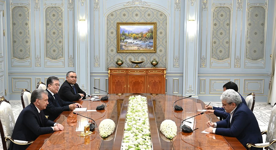 The President of Uzbekistan received the Vice-President of Iran