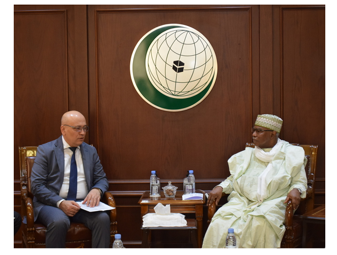 Deputy Minister of Foreign Affairs of Uzbekistan met with the OIC Secretary General
