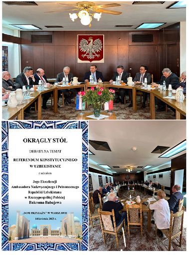 Warsaw hosts a roundtable discussion on the legal basis for organizing a referendum in Uzbekistan