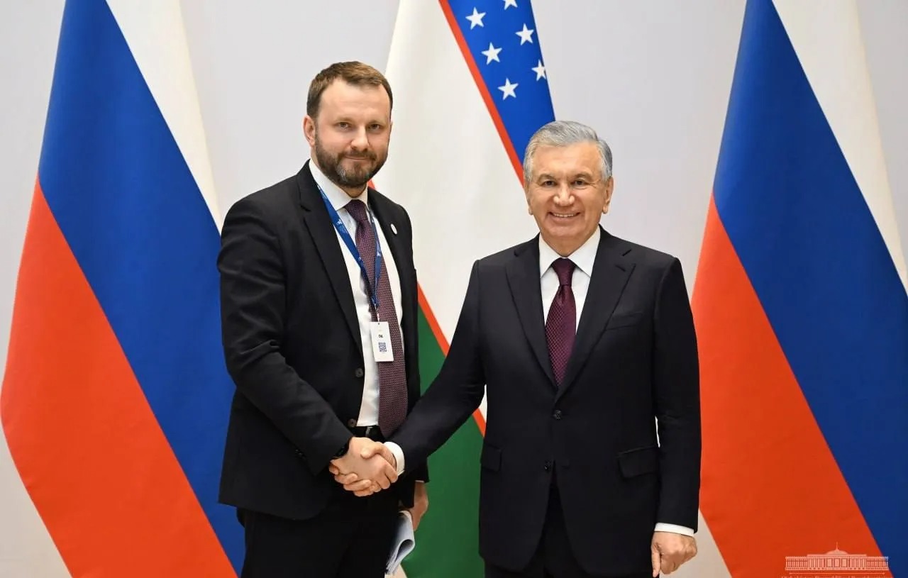 The President of Uzbekistan receives the Russian delegation
