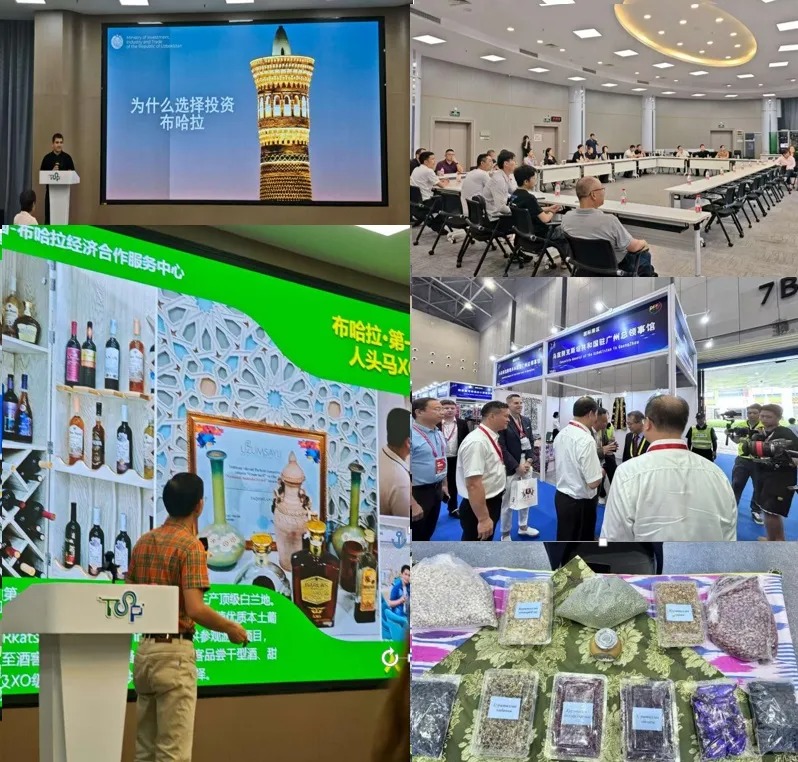 Uzbek products showcased in China