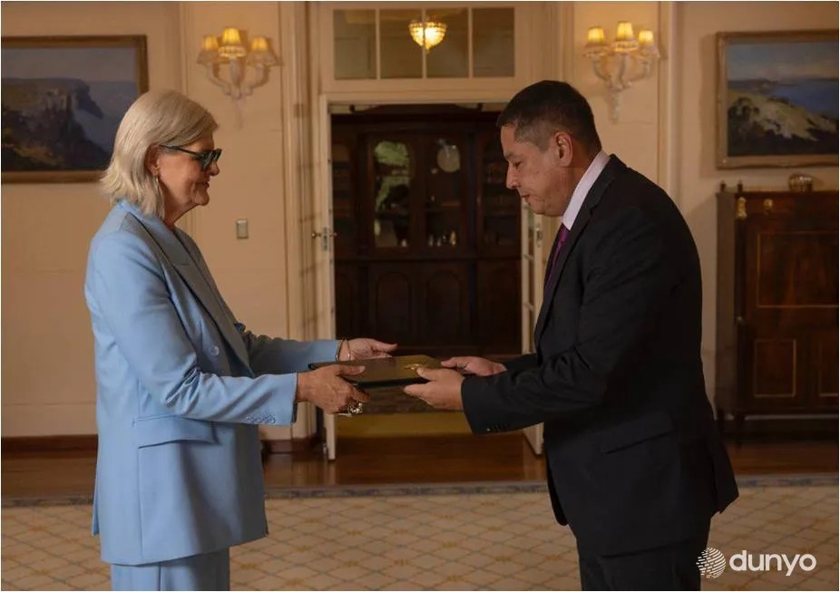 Ambassador of Uzbekistan presents credentials to the Governor-General of Australia
