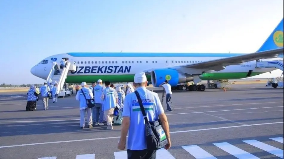 «Uzbekistan Airways» сегодня начинает вывоз из Саудовской Аравии на родину узбекских паломников