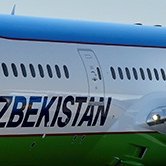DREAMLINER LANDS IN TASHKENT