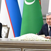 Ўзбекистон ва Туркманистон Президентлари кенг кўламли стратегик шерикликни ривожлантириш ва кенгайтиришга қатъий интилишларини таъкидладилар