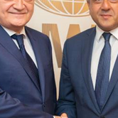 Генеральному секретарю ЮНВТО вручен памятный нагрудной знак «20-лет Шанхайской организации сотрудничества»